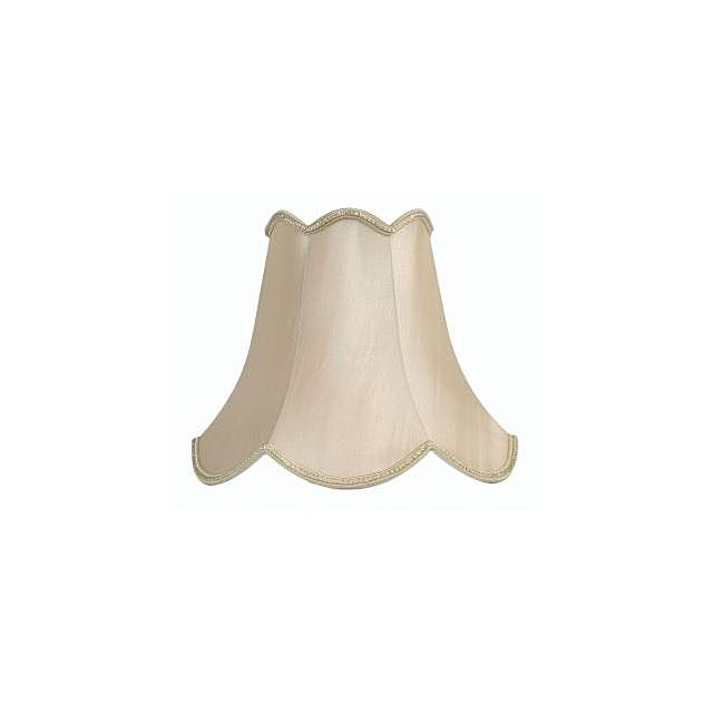 Oaks Lighting Scallop shade - Sand 