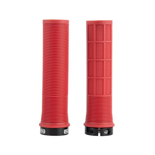 Oxford Driver Lock On Grips Red