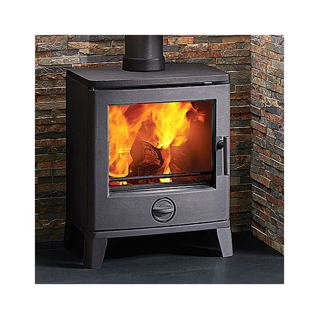 Penman Scene Eco Multi Fuel Stove 5kW - Black