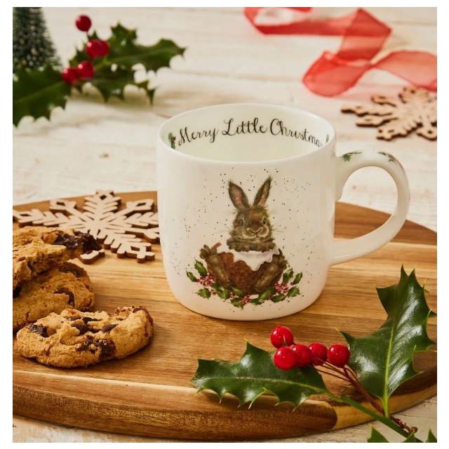 Wrendale Christmas Mug 'Merry Little Christmas'