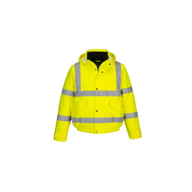 Hi-Vis Bomber Jacket Yellow