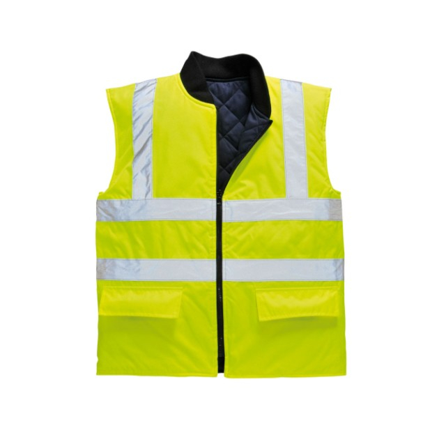 Hi-Vis Bodywarmer Yellow 