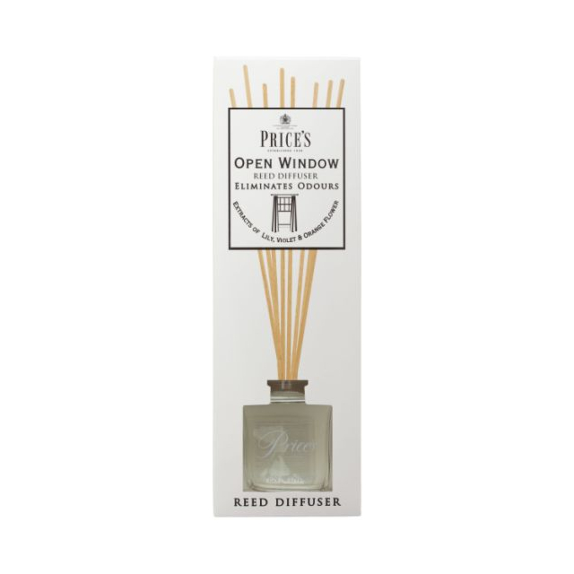 Price Rid Diffuser Ralph Yates & Sons | Price's Reed Diffuser Open Window Malton | Ryedale
