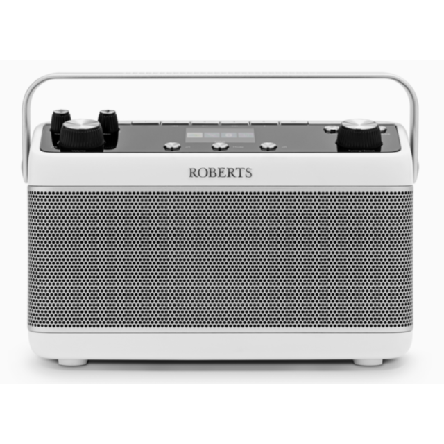 Roberts BLUTUNE7W DAB / DAB+ / FM Portable Stereo Radio with Bluetooth - White
