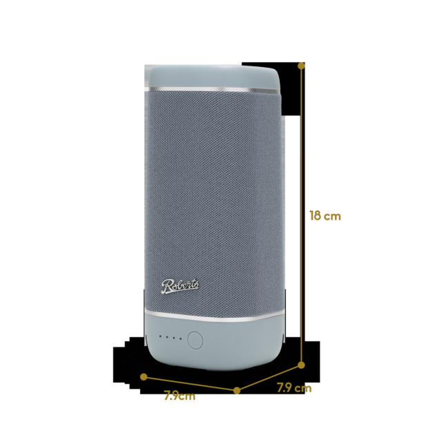 Roberts Radio REUNIONDE Portable BT Speaker - Duck Egg
