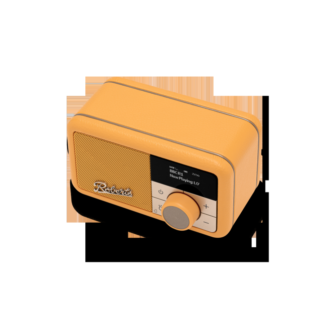 Roberts Radio REV-PETITE2SY DAB+/DAB/FM RDS Radio - Sunburst Yellow