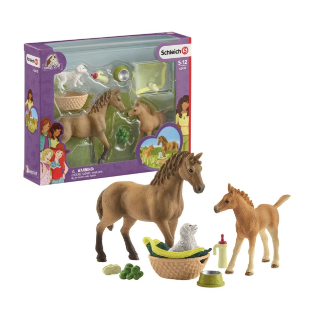 Schleich Sarah's Baby Animal Care 