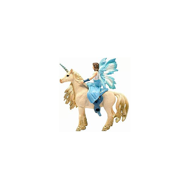 Schleich Eyela On Golden Unicorn 42508