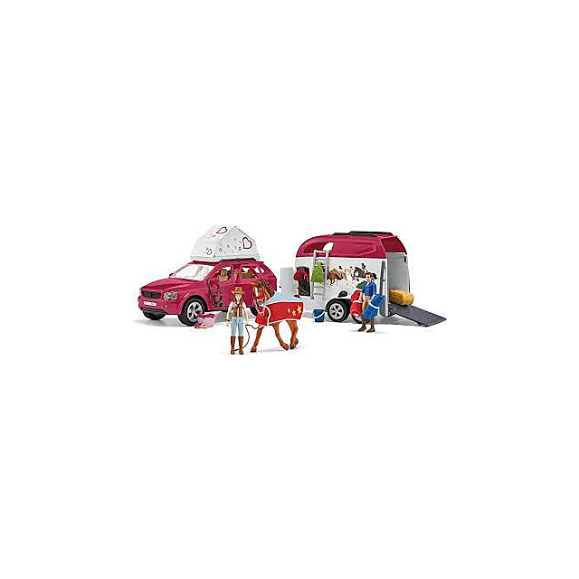 Schleich Horse Adventures With Car + Trailer 42535