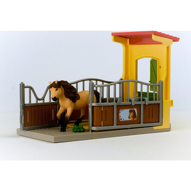 Schleich Pony Box With Iceland Pony Stallion 42609