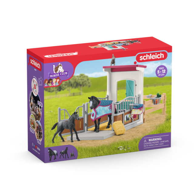 Schleich Horse Box With Mare + Foal 42611
