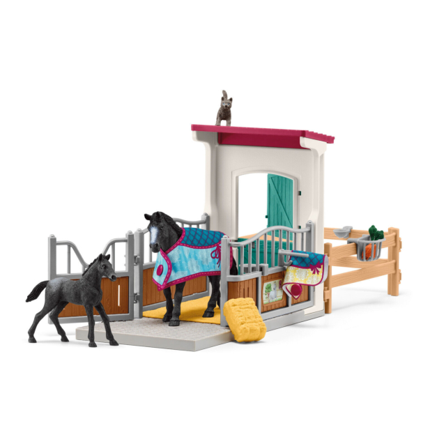 Schleich Horse Box With Mare + Foal 42611