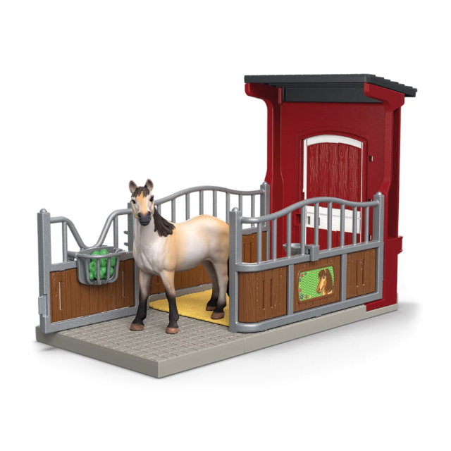 Schleich Farm World - Pony Box With Mustang Mare 42724