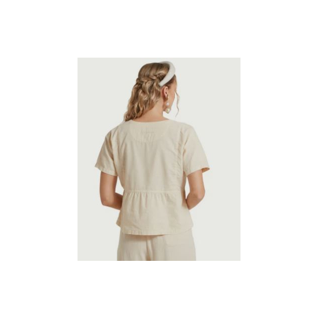 Schoffel Lavenham Linen Top - Oat 