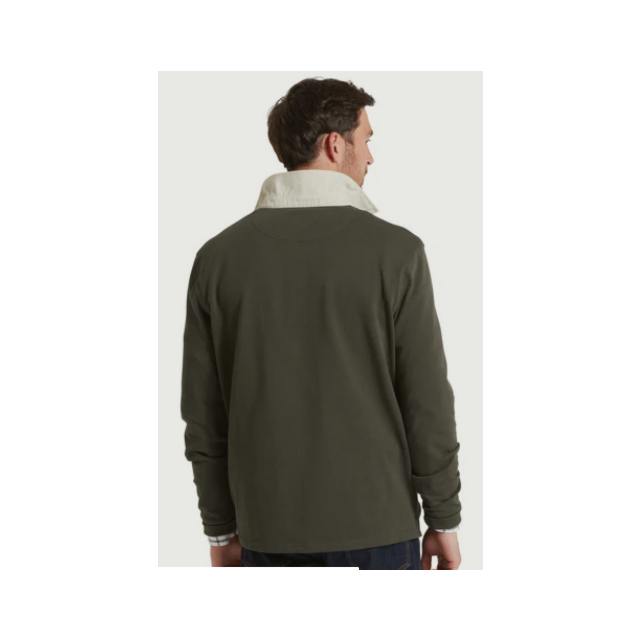 Schoffel Porthallow Rugby Shirt - Peat Green 