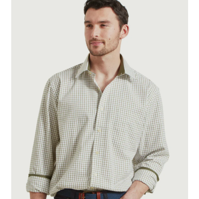 Schoffel Cambridge Classic Shirt - Olive 