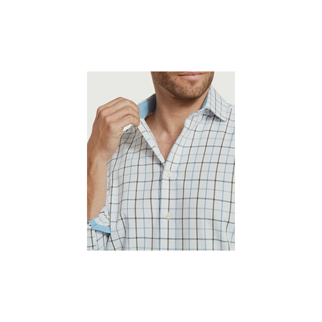 Baconsthorpe Tailored Shirt - Mountain Blue 