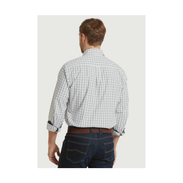 Schoffel Westminster Classic Shirt - Navy Check