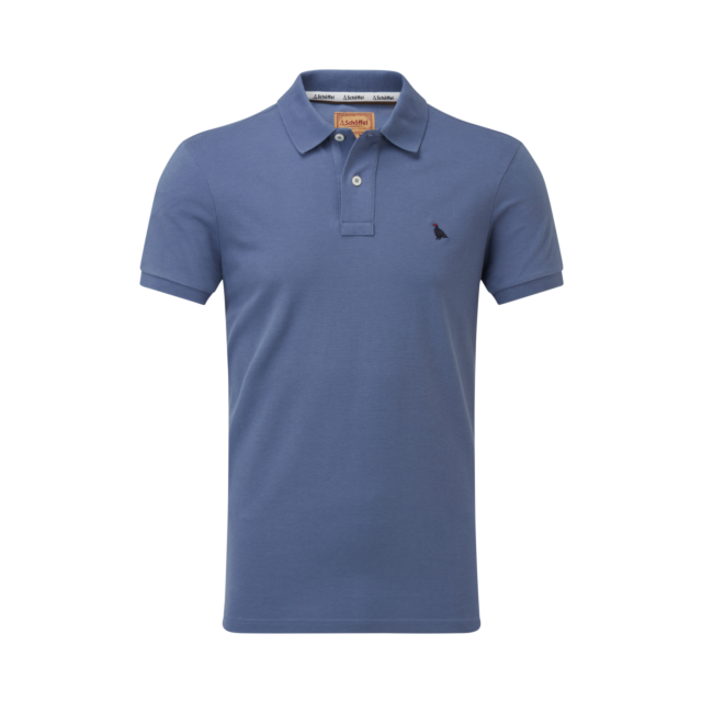 Schoffel St Ives Polo Shirt - Vintage Indigo
