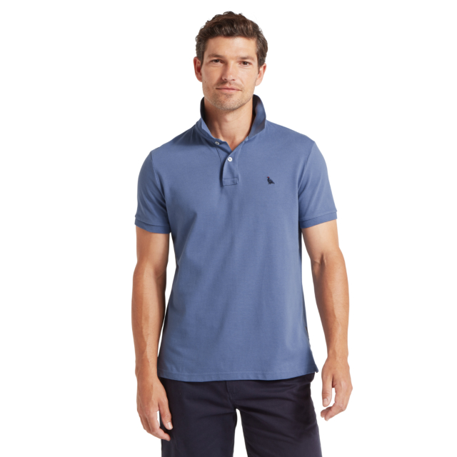 Schoffel St Ives Polo Shirt - Vintage Indigo