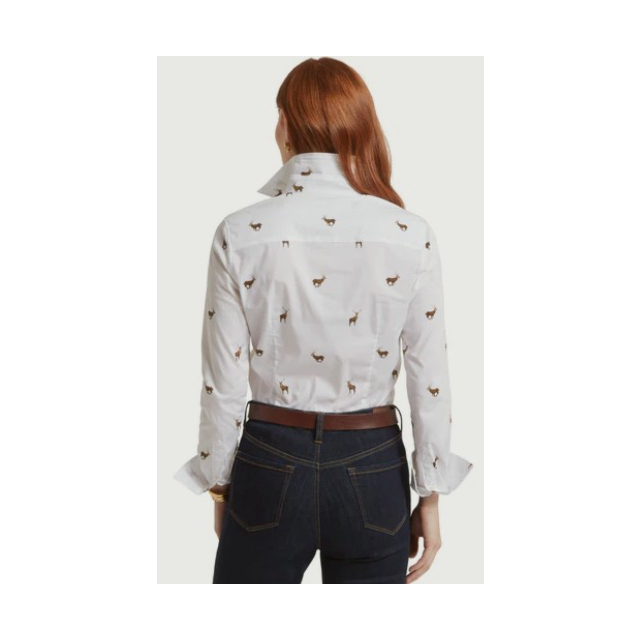 Norfolk Shirt - Stag Print 