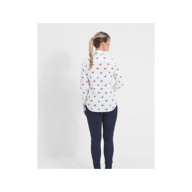 Schoffel Norfolk Shirt - Pheasant Print 