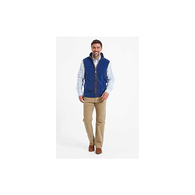 Schoffel Oakham Fleece Gilet - Colbalt Blue