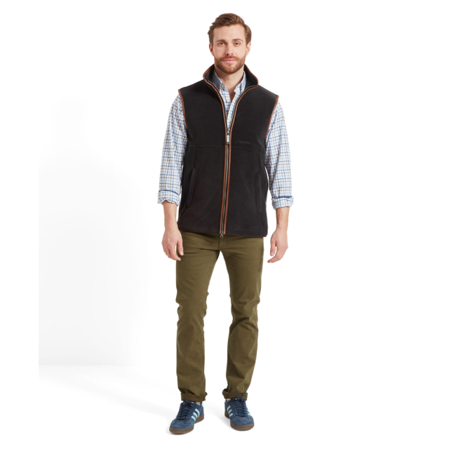 Schoffel Oakham Fleece Gilet - Gunmetal 