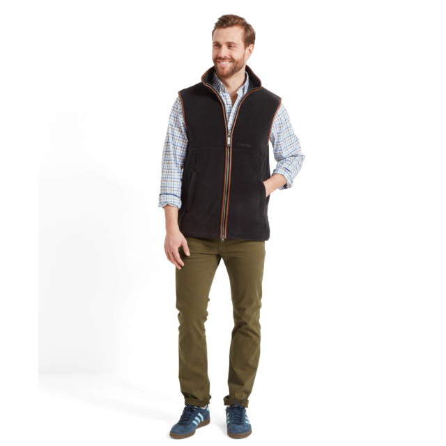 Schoffel Oakham Fleece Gilet - Gunmetal 