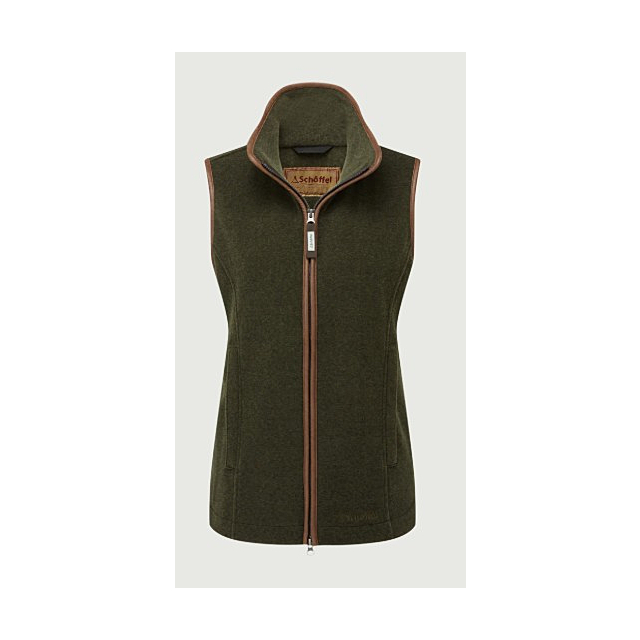 Schoffel Lyndon Il Fleece Gilet - Dark Olive 