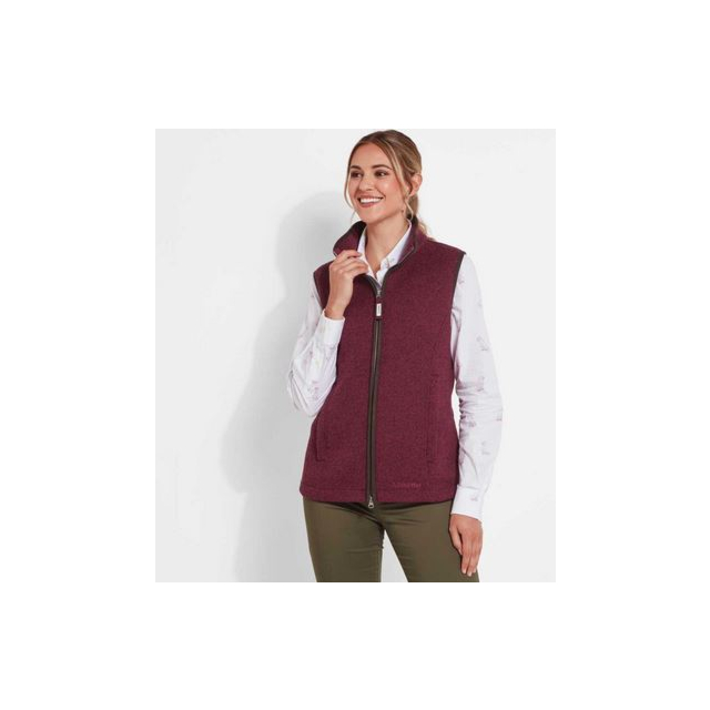 Schoffel Ashton Ladies Gilet - Mulberry