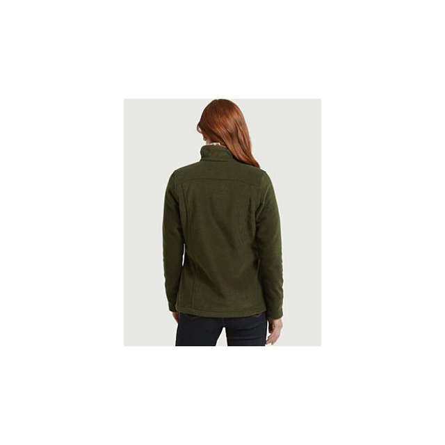 Tilton Il 1/4 Zip Fleece- Dark Olive 