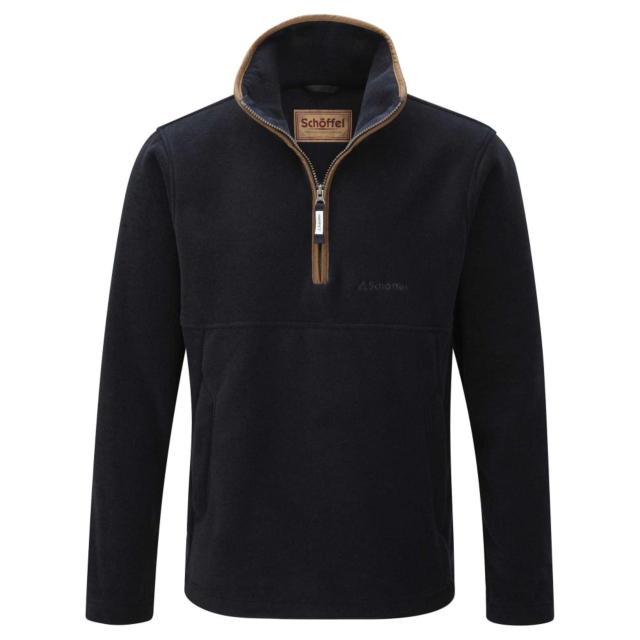 Schoffel Berkeley 1/4 Zip Fleece - Navy