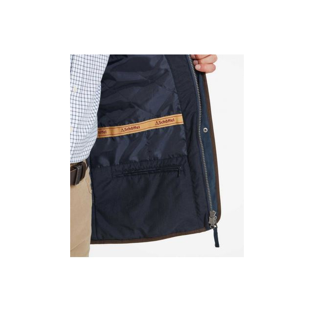 Schoffel Oundle Country Coat - Navy