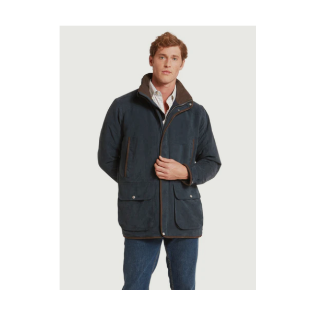 Schoffel Oundle Country Coat - Carbon Navy 