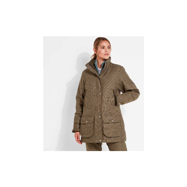 Schoffel Ptarmigan Tweed Coat - Teviot Tweed