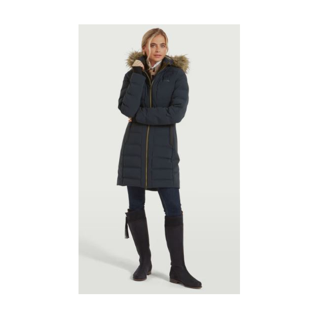Schoffel Hurlington Waterproof Down Coat - Carbon Navy