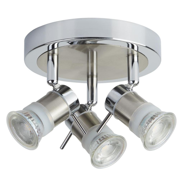 Searchlight Aries Ceiling 3 Spotlight 
