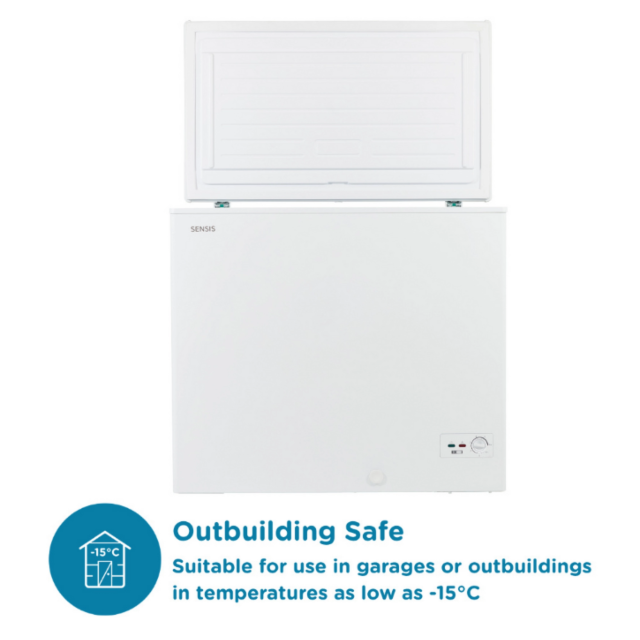 Sensis RFCHT01F196EW 196L Chest Freezer - White