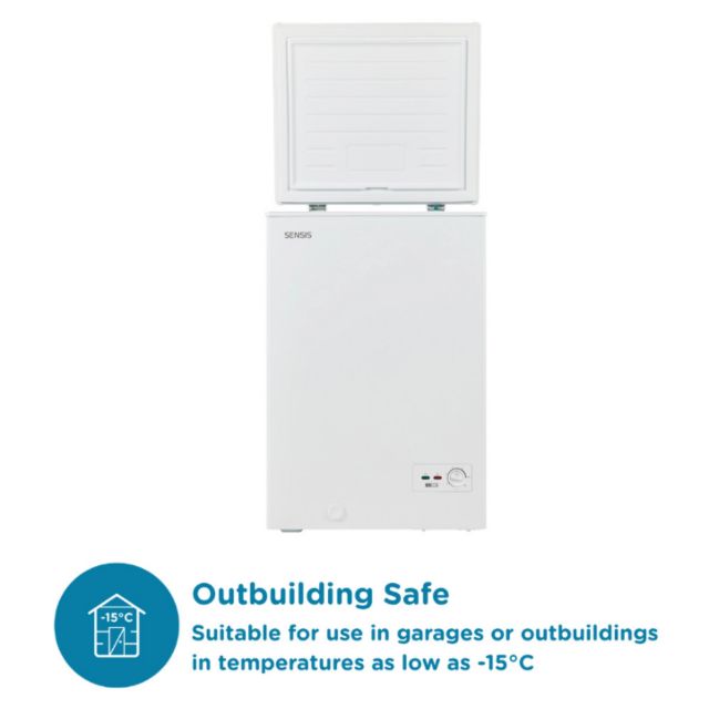 Sensis RFCHT01F97EW 97L Chest Freezer - White