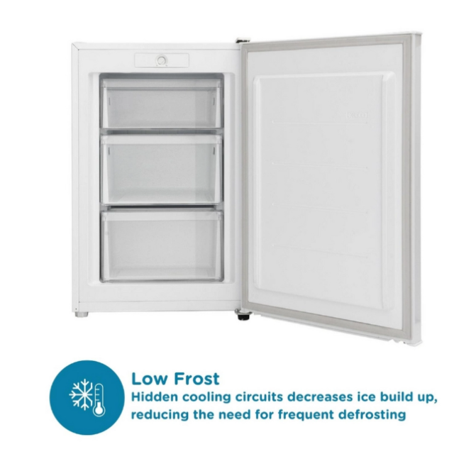 Sensis RFUCF01Z54EW 54.8cm Low Frost Under Counter Freezer - White