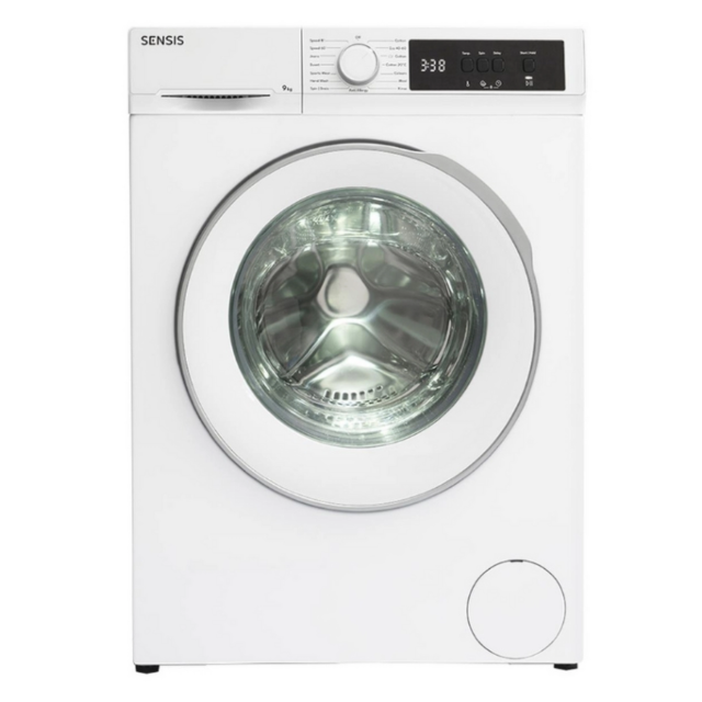 Sensis WMF01914AW 9kg 1400 Spin Washing Machine - White