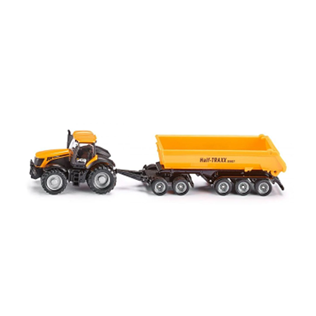 Siku - Tractor With Dolly + Tipping Trailer