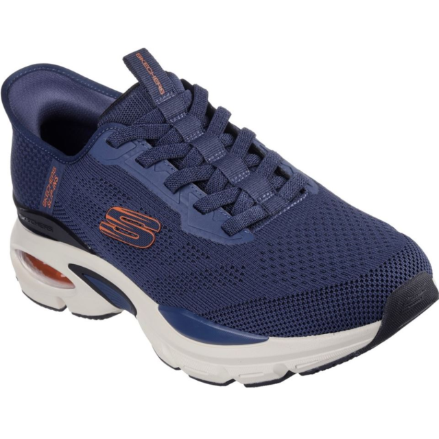 Skechers Sketch-Air Ventura - Navy/Orange 