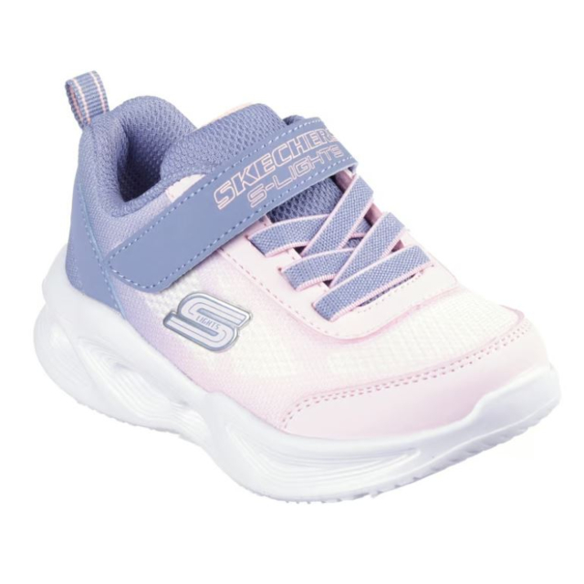 Skechers Sola Glow Light - Grey/Pink 