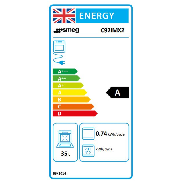 Smeg C92IMX2 Electric Induction Range Cooker - 90cm - Stainless Steel