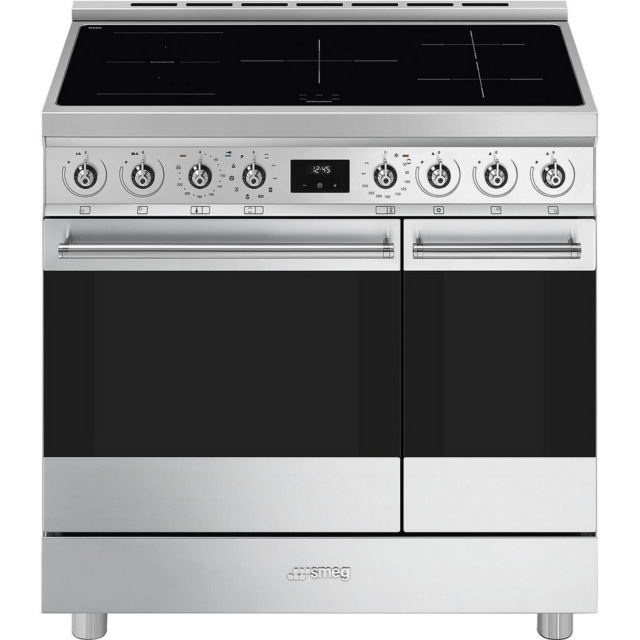 Smeg C92IPX2 85.3cm Electric Double Oven & Induction Hob
