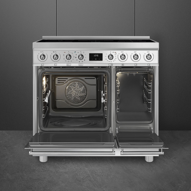 Smeg C92IPX2 85.3cm Electric Double Oven & Induction Hob