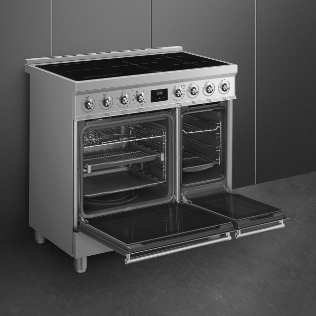 Smeg C92IPX2 85.3cm Electric Double Oven & Induction Hob