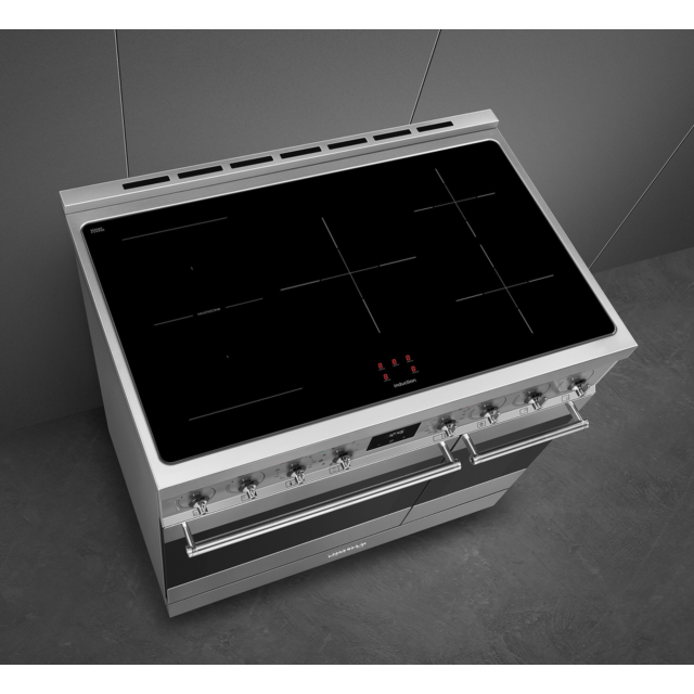 Smeg C92IPX2 85.3cm Electric Double Oven & Induction Hob